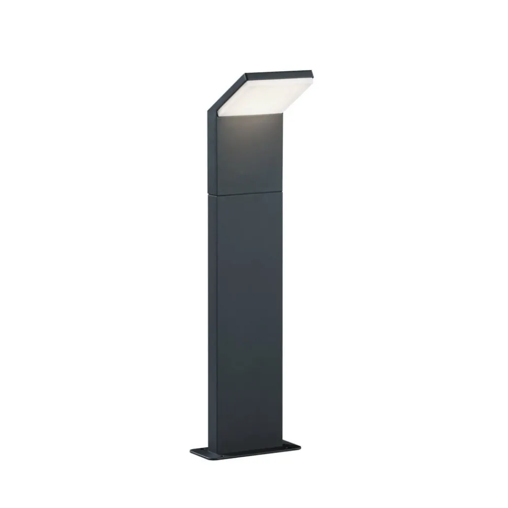 Trio Lighting Gadebelysning > LED-gadelampe PEARL, højde 50 cm, antracit, metal, IP54