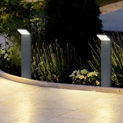 Trio Lighting Gadebelysning > LED-gadelampe PEARL, højde 50 cm, antracit, metal, IP54
