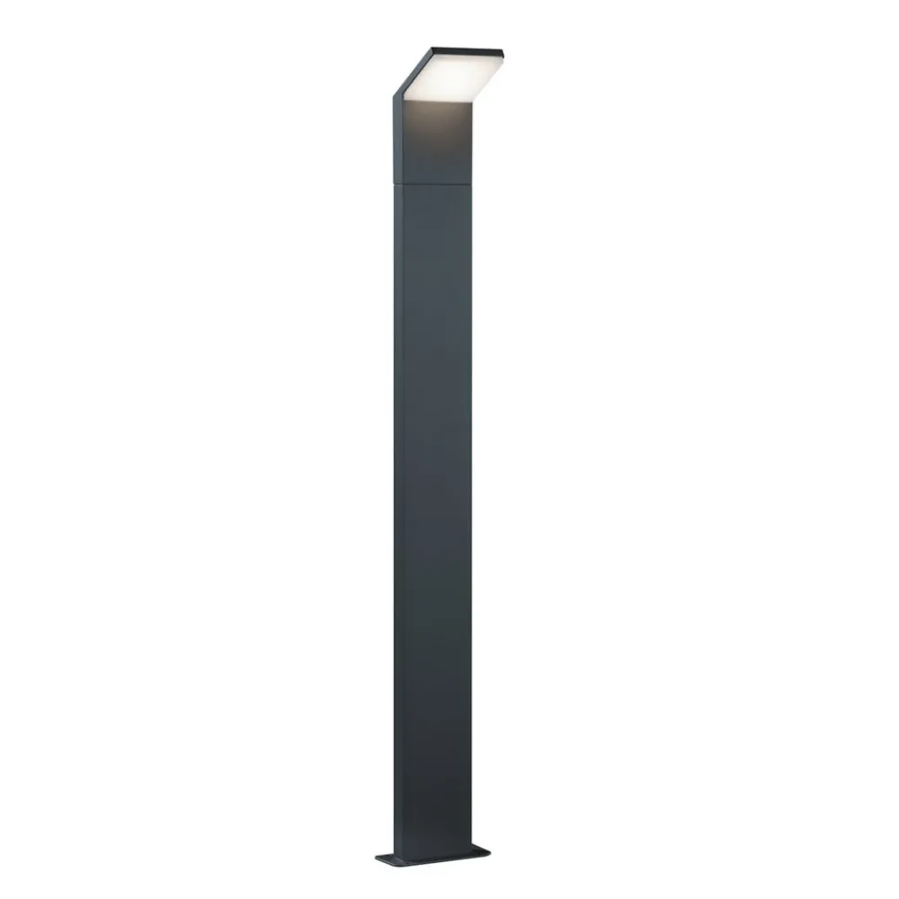Trio Lighting Gadebelysning > LED-gadelampe PEARL, højde 100 cm, antracit, metal, IP54