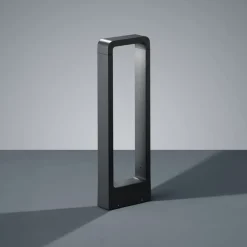Trio Lighting Gadebelysning > LED-gadelampe RENO, antracit, højde 50 cm, metal, IP54