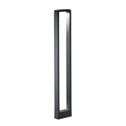 Gadebelysning ^ Trio Lighting LED-gadelampe RENO, antracit, højde 100 cm, metal, IP54