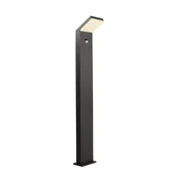 Gadebelysning ^ Deko-Light LED-gadelampe Tucanae, grå Højde 100 cm IP54 metal