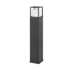 Trio Lighting Gadebelysning > LED-gadelampe Witham, 80 cm høj, antracit, CCT, IP54