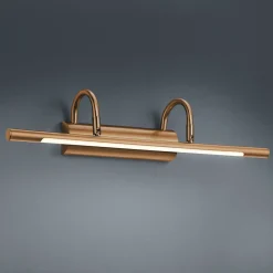 Væglamper ^ Trio Lighting LED-gallerilampe Lorena, antik messing
