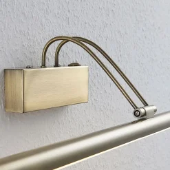 Lindby Gang|Pendellamper > LED-gallerilampe Mailine, patineret messing