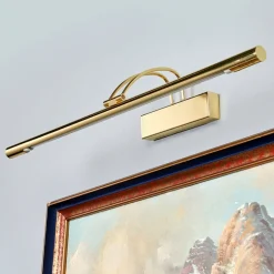 Searchlight Gang|Pendellamper > LED-gallerilampe Piktura, poleret messing