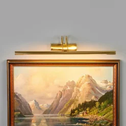 Searchlight Gang|Pendellamper > LED-gallerilampe Piktura, poleret messing