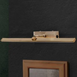 ORION Væglamper > LED-gallerilampe Suren i antik messing, 50 cm