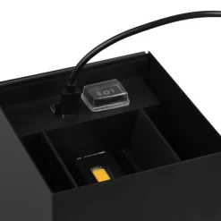 Reality Leuchten Væglampe Med Sensor > LED genopladelig udendørs væglampe Talent, sort, bredde 10 cm Sensor