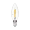 ORION Dæmpbar Led-Pære|Filament Pære > LED glødepære E14 C35 klar 2W 827 180lm dæmpbar