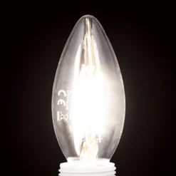 ORION Dæmpbar Led-Pære|Filament Pære > LED glødepære E14 C35 klar 2W 827 180lm dæmpbar