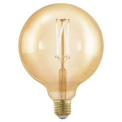 Filament Pære ^ EGLO LED-globepære E27 G125 4 W 1.700 K filament guld