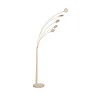 FISCHER & HONSEL Gulvlamper > LED-gulvlampe Dent, sandfarvet Højde 225 cm, CCT, 5 lyskilder.