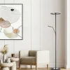 FISCHER & HONSEL Gang|Gulvlamper > LED-gulvlampe Dent, sort, 180 cm, CCT, 2 lyskilder