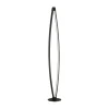 Gulvlamper ^ FISCHER & HONSEL LED-gulvlampe Fenga, touch-dimmer, CCT, sort