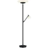 HELL Arbejdsrum/Kontor|Gulvlamper > LED-gulvlampe Findus, 2 lyskilder, sort