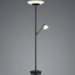 HELL Arbejdsrum/Kontor|Gulvlamper > LED-gulvlampe Findus, 2 lyskilder, sort