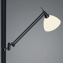 HELL Arbejdsrum/Kontor|Gulvlamper > LED-gulvlampe Findus, 2 lyskilder, sort