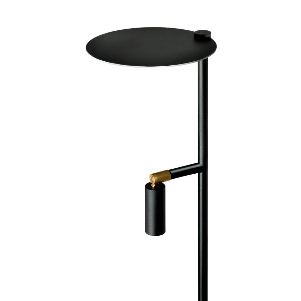 Carpyen Gulvlamper|Gulvlamper > LED-gulvlampe Kelly Spot justerbar sort/guld