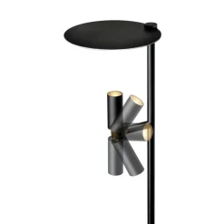 Carpyen Gulvlamper|Gulvlamper > LED-gulvlampe Kelly Spot justerbar sort/guld
