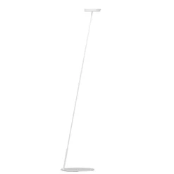 Sigor Gulvlamper > LED-gulvlampe Mahina, hvid, højde 130 cm, metal, CCT