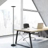 Maul Arbejdsrum/Kontor|Gulvlamper > LED-gulvlampe sphere, sort, dæmpbar, højde 183 cm