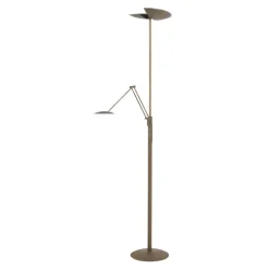 HighLight Gulvlamper|Gulvlamper > LED-gulvlampe New Sapporo, bronze, 183 cm, metal Dæmper CCT