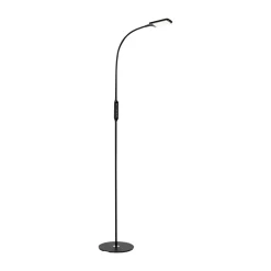Briloner Arbejdsrum/Kontor|Gulvlamper > LED-gulvlampe Office Remote, sort, dæmpbar, CCT