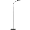 Briloner Arbejdsrum/Kontor|Gulvlamper > LED-gulvlampe Office Step, dæmpbar, sort