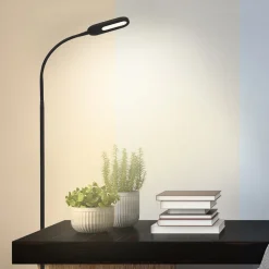 Briloner Arbejdsrum/Kontor|Gulvlamper > LED-gulvlampe Office Step, dæmpbar, sort