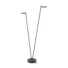 HighLight Gulvlamper|Gulvlamper > LED-gulvlampe Round Move, 2 lyskilder sort 142 cm CCT dæmpbar
