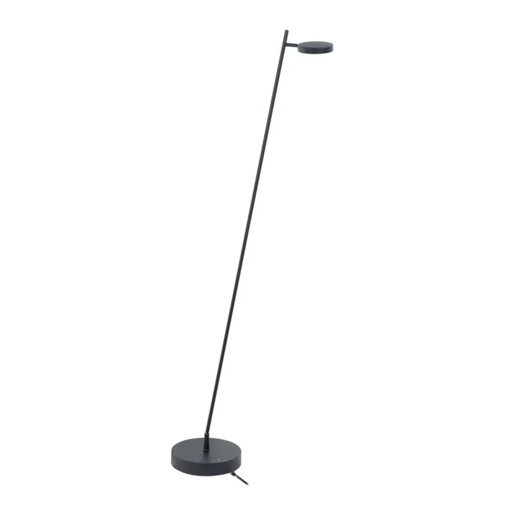 HighLight Arbejdsrum/Kontor|Gulvlamper > LED-gulvlampe Round Move, 1 lyskilde sort 142 cm CCT dæmpbar