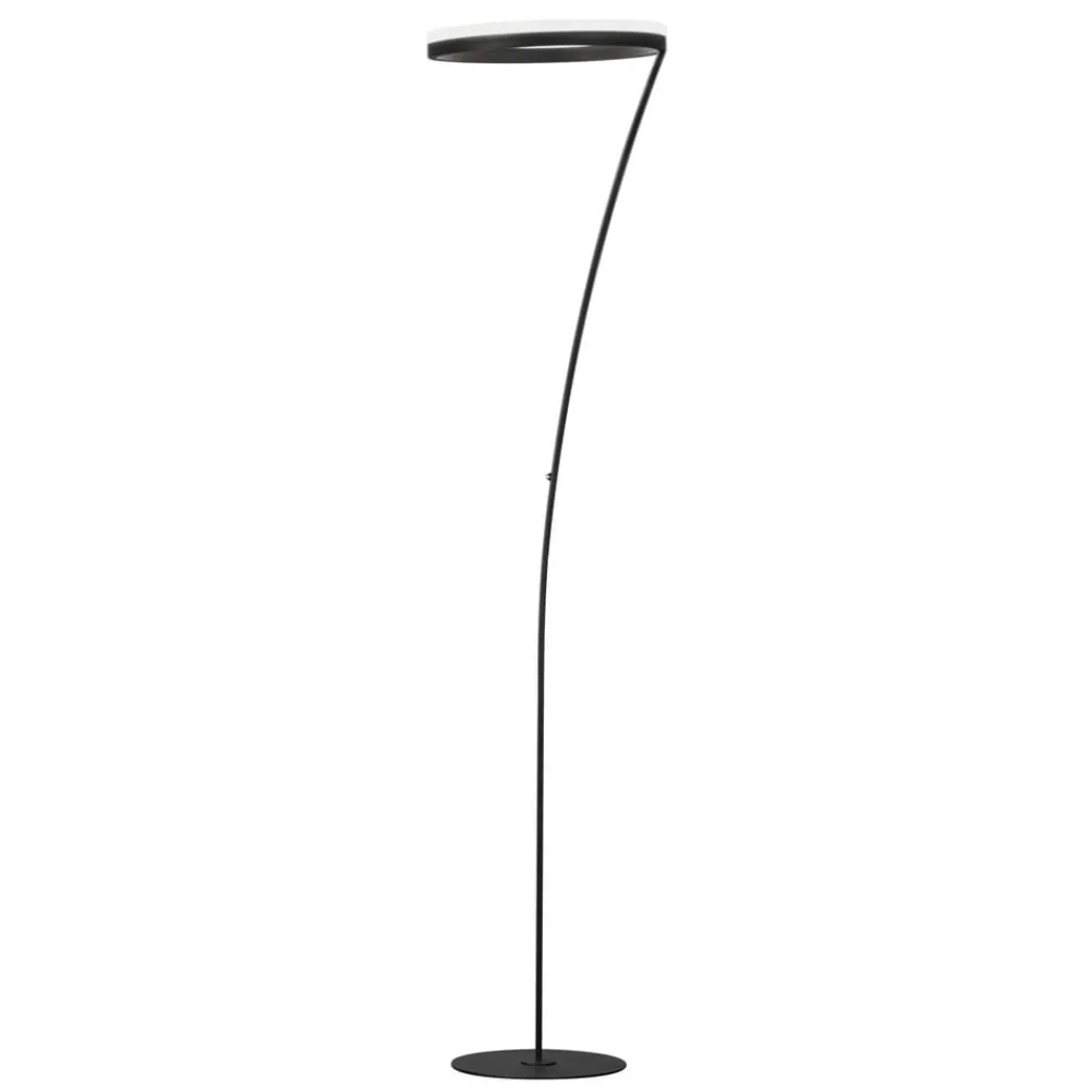 FISCHER & HONSEL Gulvlamper > LED-gulvlampe Sirko, sandfarvet, højde 177 cm, metal, CCT