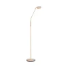FISCHER & HONSEL Gulvlamper|Gulvlamper > LED-gulvlampe Sorento, højde 138 cm, sandfarvet, metal, CCT