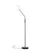 Gulvlamper|Gulvlamper ^ FISCHER & HONSEL LED-gulvlampe Sorento, sandgrå, højde 138 cm, CCT dæmpbar