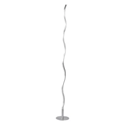 Gulvlamper ^ JUST LIGHT. GmbH LED-gulvlampe Wave 3.000K 120 cm stål