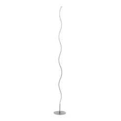 Gulvlamper ^ JUST LIGHT. GmbH LED-gulvlampe Wave 3.000K 120 cm stål