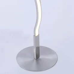 Gulvlamper ^ JUST LIGHT. GmbH LED-gulvlampe Wave 3.000K 120 cm stål
