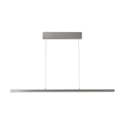 FISCHER & HONSEL Pendellamper > LED-hængelampe Borena, aluminiumfarvet, længde 113 cm Metal