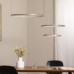 Nowodvorski Lighting Pendellamper > LED-hængelampe CIRCOLO, olivgrøn, Ø 30/45/60 cm, 3 lyskilder