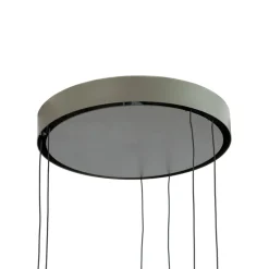 Nowodvorski Lighting Pendellamper > LED-hængelampe CIRCOLO, olivgrøn, Ø 30/45/60 cm, 3 lyskilder