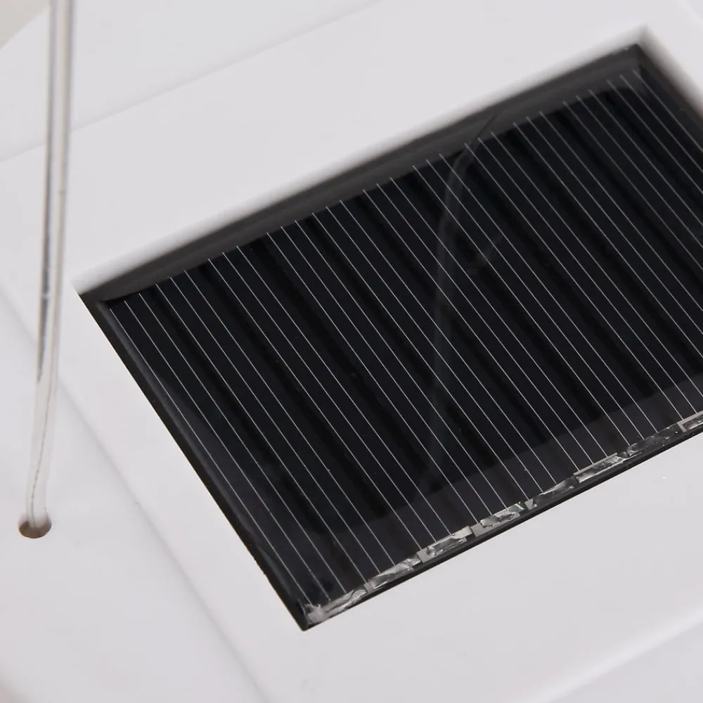Dekorationsbelysning|Solcellelamper ^ Globo LED-hængelampe 33982, hvid, hør, plast