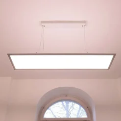 Deko-Light Pendellamper > 3422 LED-hængelampe, kantet, Dip-Switch, hvid