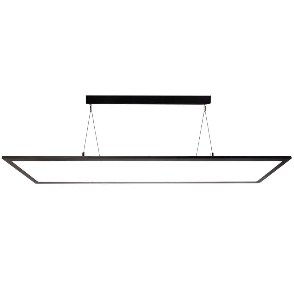 Deko-Light Arbejdsrum/Kontor > 3422 LED-hængelampe, kantet, Dip-Switch, sort