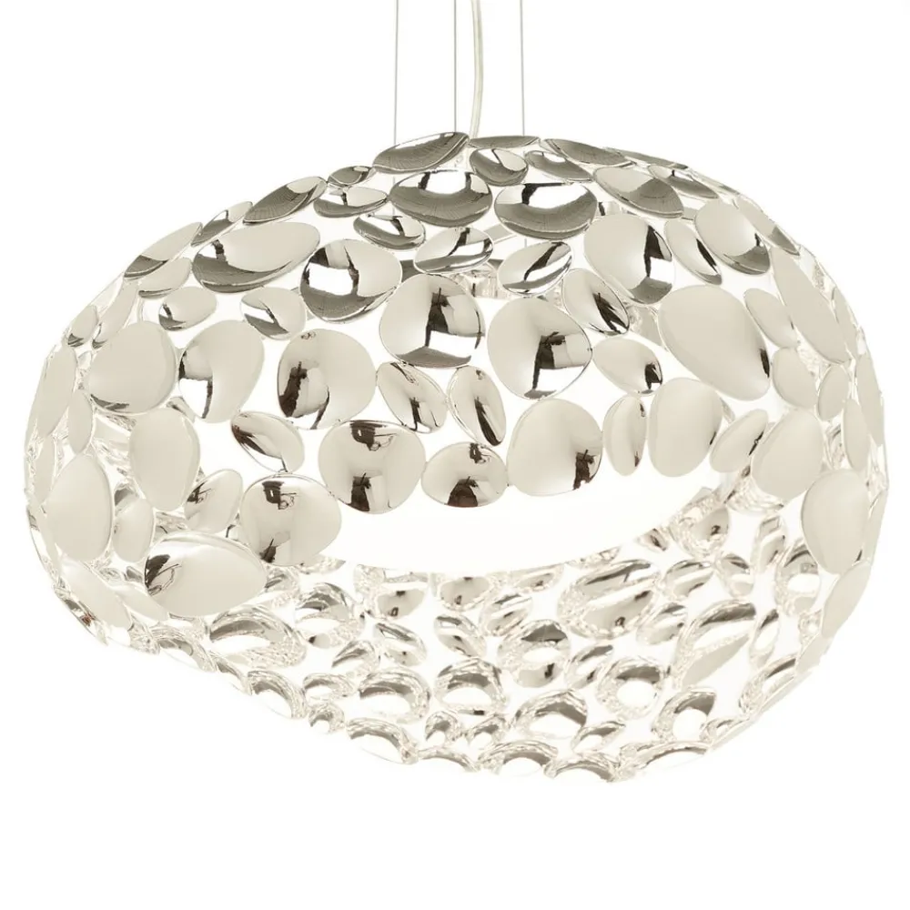 Schuller Valencia Pendellamper > LED-hængelampe Narisa 47 cm blankt krom