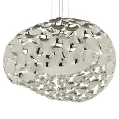 Schuller Valencia Pendellamper > LED-hængelampe Narisa 47 cm blankt krom