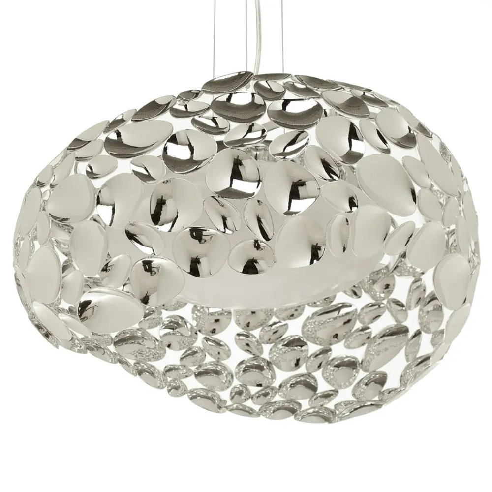 Schuller Valencia Pendellamper > LED-hængelampe Narisa 47 cm blankt krom