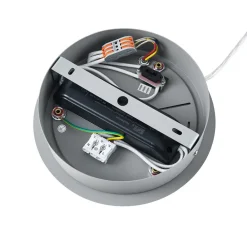 Pendellamper ^ Deko-Light LED-hængelampe PANEL, grå, Ø 63 cm, metal, CCT, dæmpbar, 50 W