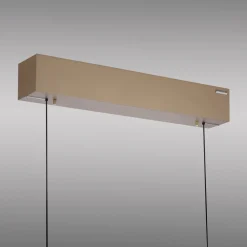 PURE Pendellamper > LED-hængelampe E-Popup, bronze, glas, CCT, 18-flg.