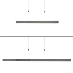 PURE Pendellamper|Pendellamper > LED-hængelampe Moto, platin, dæmpbar, CCT